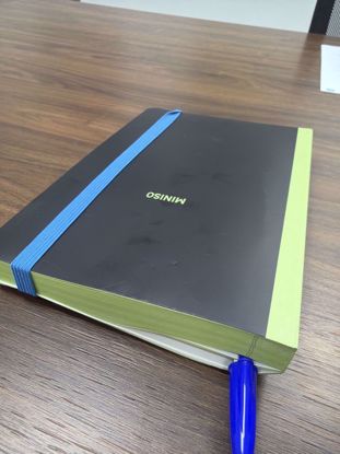 Picture of card book green blue