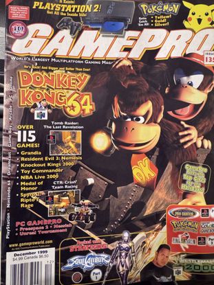 صورة للبيع مجلة قيمز gamepro اصدار 1999/12 