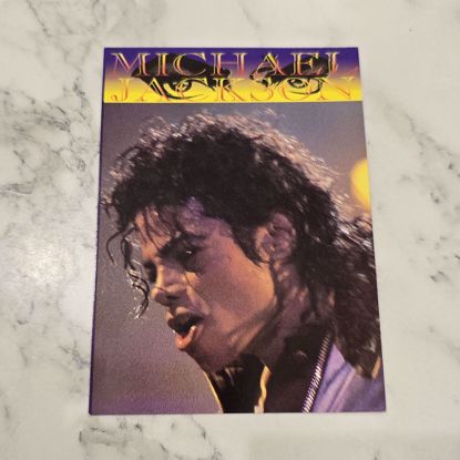 صورة بوست كارد مايكل جاكسون 

