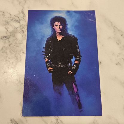 صورة بوست كارد مايكل جاكسون 

