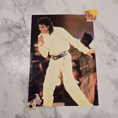 صورة بوست كارد مايكل جاكسون 

