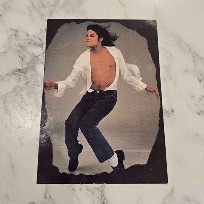 صورة بوست كارد مايكل جاكسون 

