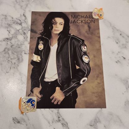 صورة بوست كارد مايكل جاكسون 

