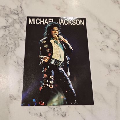 صورة بوست كارد مايكل جاكسون 

