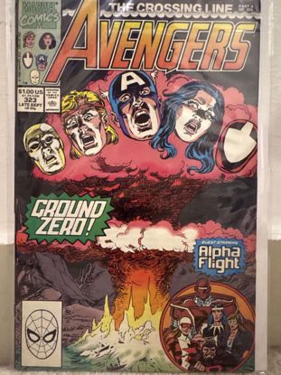 صورة قصة avengers  الاصدار 1990 