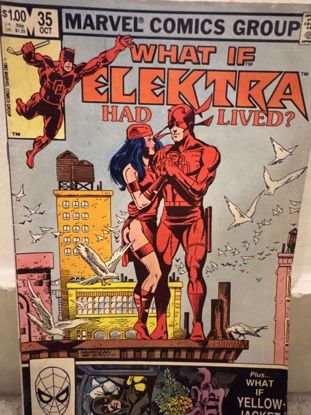 صورة قصة Elektra قديمة الاصدار 1982 