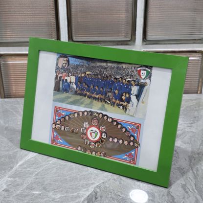 صورة 2 بوست كارد لمنتخب الكويت 1982