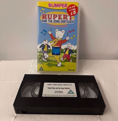 Picture of شريط فيديو rupert & the song snatcher