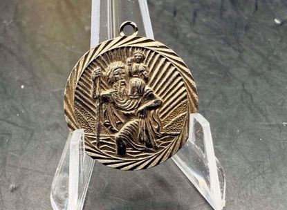 Picture of قلادة دائرية أنيقة من الفضة الخالصة عيار 925، 