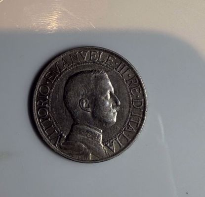 صورة ‎عمله إيطالية تاريخية فئة 1 ليرة  فضه عيار 835 5 g