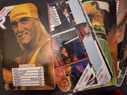 صورة كروت لابطال المصارعة الحرة WWF 