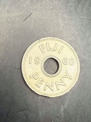 صورة عملة فيجي – 1 بنّي (Penny) عام 1968