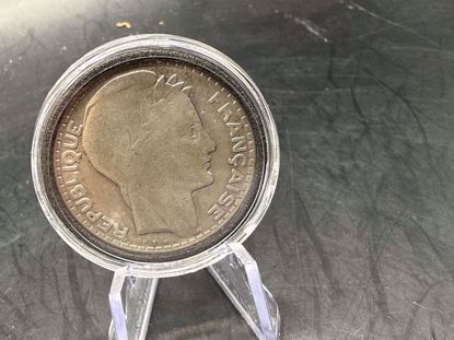 صورة عملة فرنسية 10 فرنك (1930) فضة عيار 680 10g