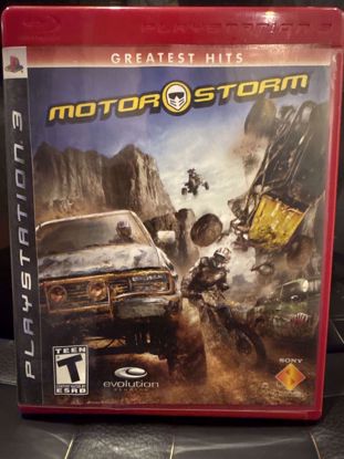 Picture of play station 3 MOTOR STORM
