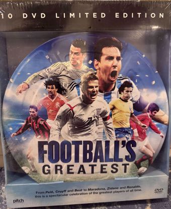Picture of 10 DVD’s FOOTBALL’s GREATEST SEALED