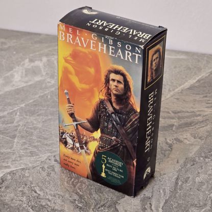 صورة شريط VHS لبريف هارت اصدار خاص 