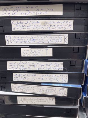 Picture of عدد ٨١ شريط vhs تسجيلات قديمة 