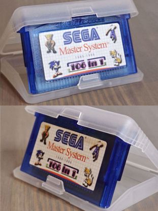 صورة Gameboy Advance. Master System 106 in1