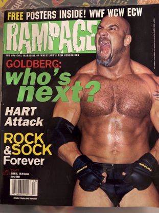 Picture of مجلة Rampage متنوعة للمصارعة wwf wcw ecw