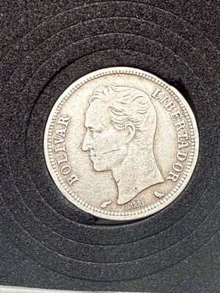 Picture of 1 بوليفار فنزويلي 1960، فضة عيار 835