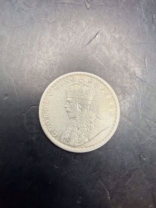 Picture of نصف روبية الهند البريطانية 1919 للملك جورج فضه