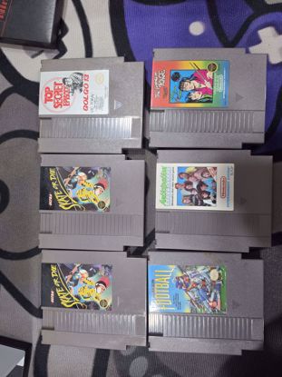 Picture of 6 nes games
